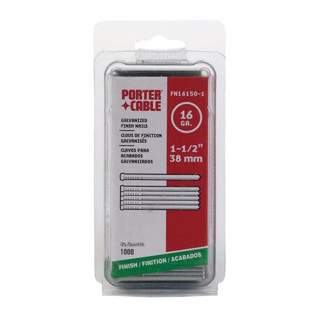 Porter-Cable Finish Nails 1-1/2" 16G PFN16150-1